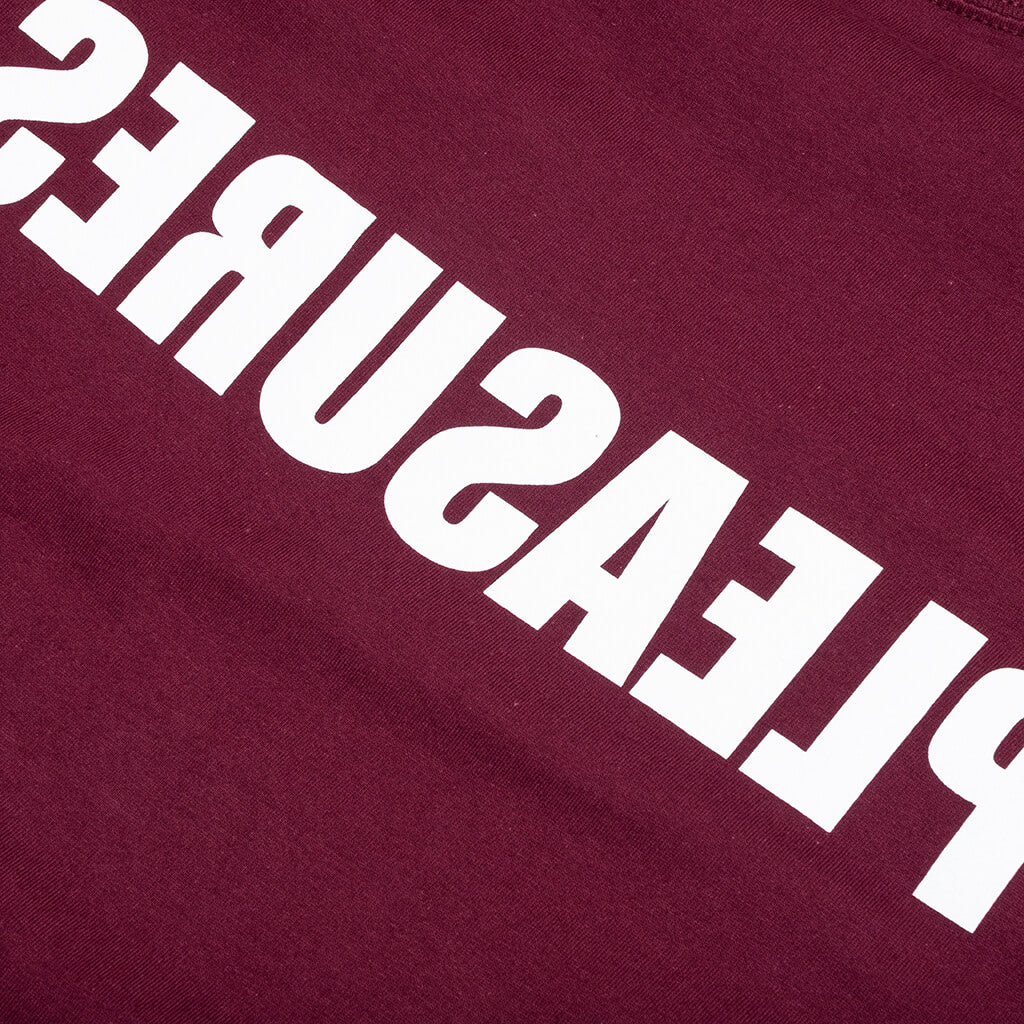 Security T-Shirt - Burgundy