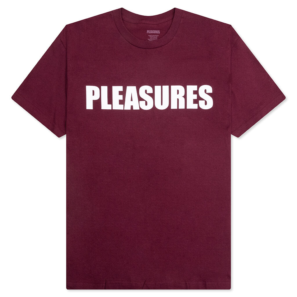 Security T-Shirt - Burgundy