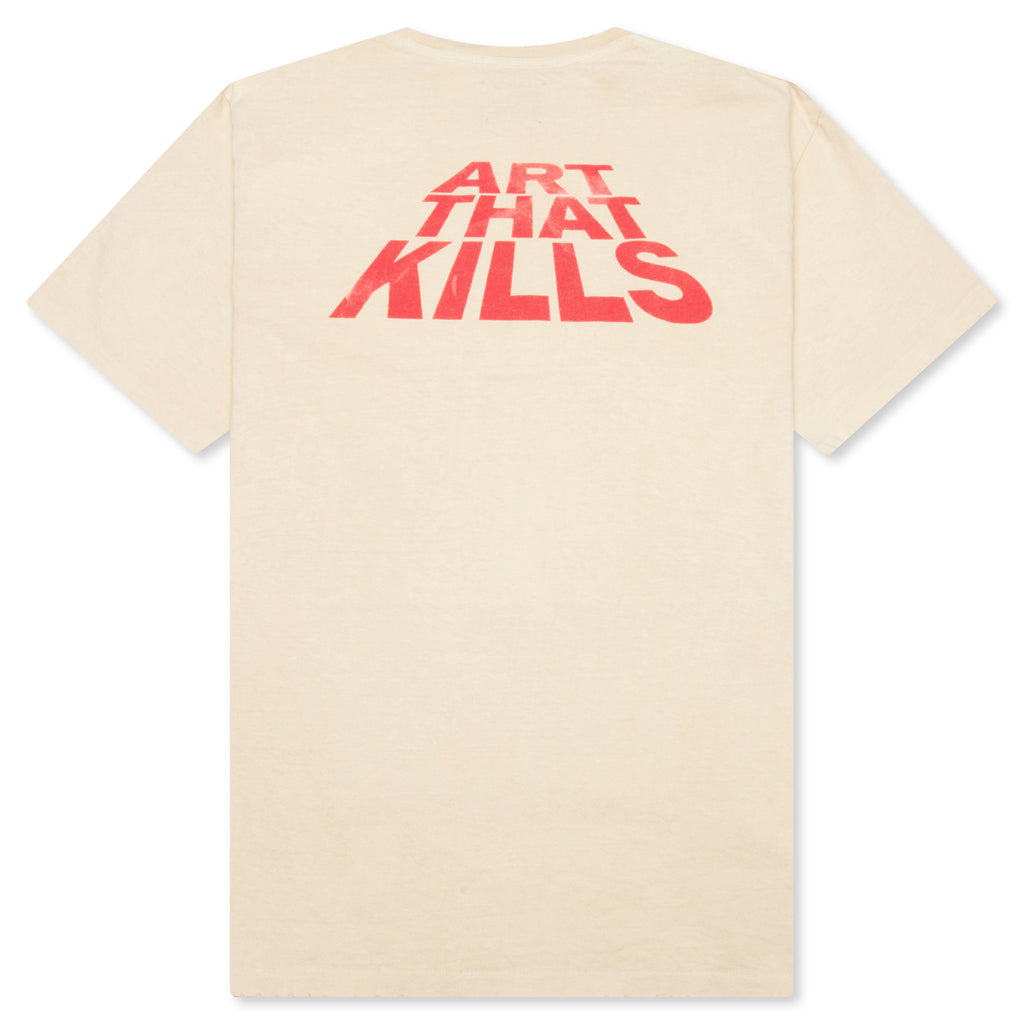 See Thru People Tee - Antique White