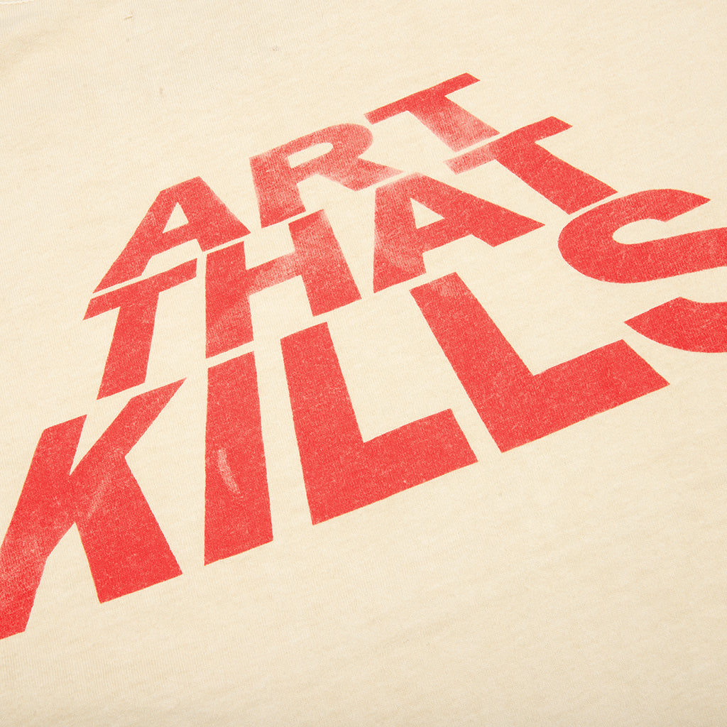 See Thru People Tee - Antique White