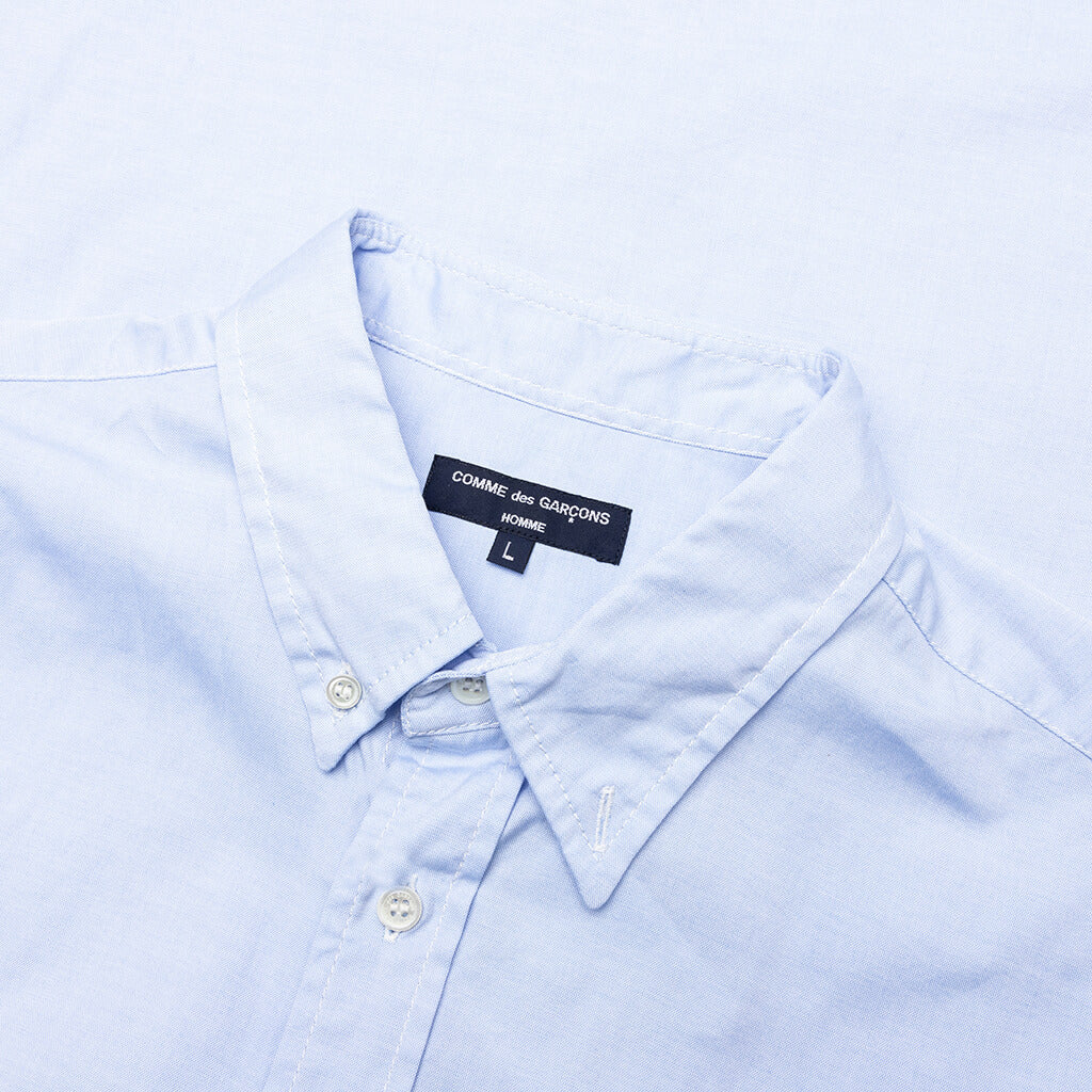 Cotton Shirt - Sax
