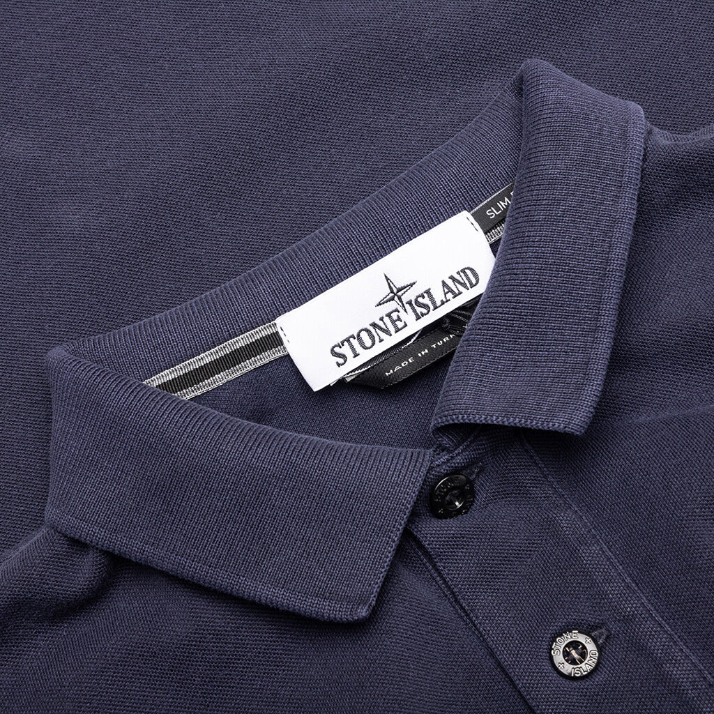 Short-Sleeve Polo - Navy Blue