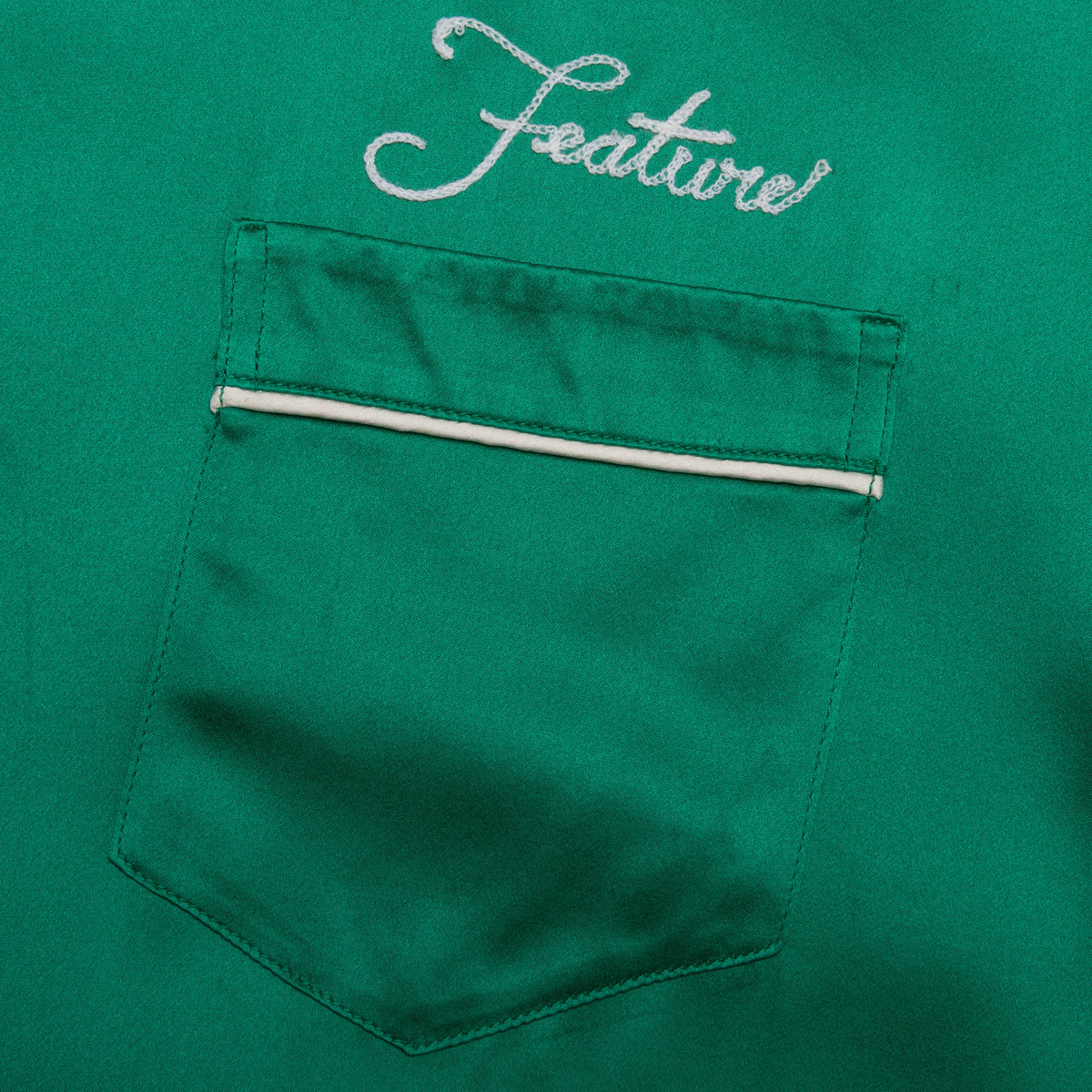 Baptiste Silk Shirt - Green