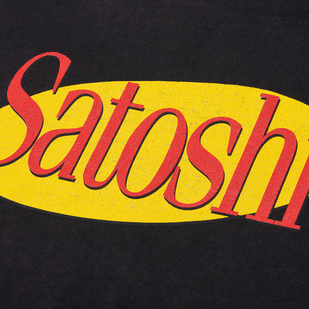 Sitcom Tee - Washed Black