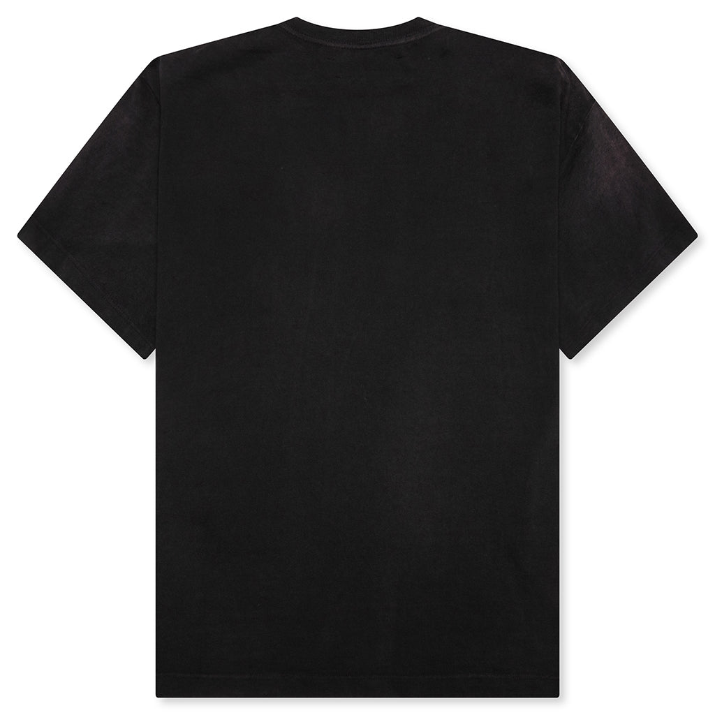 Smiley Tee - Washed Black