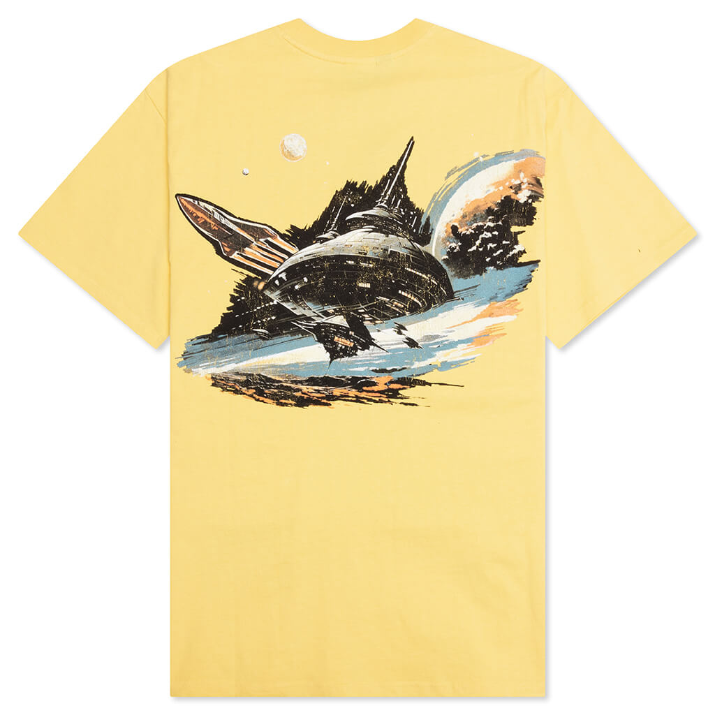 Space Runner S/S Knit Oversized Fit Shirt - Yarrow