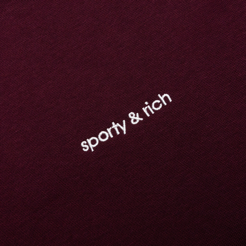 Adidas x Sporty & Rich Sweatshirt - Maroon