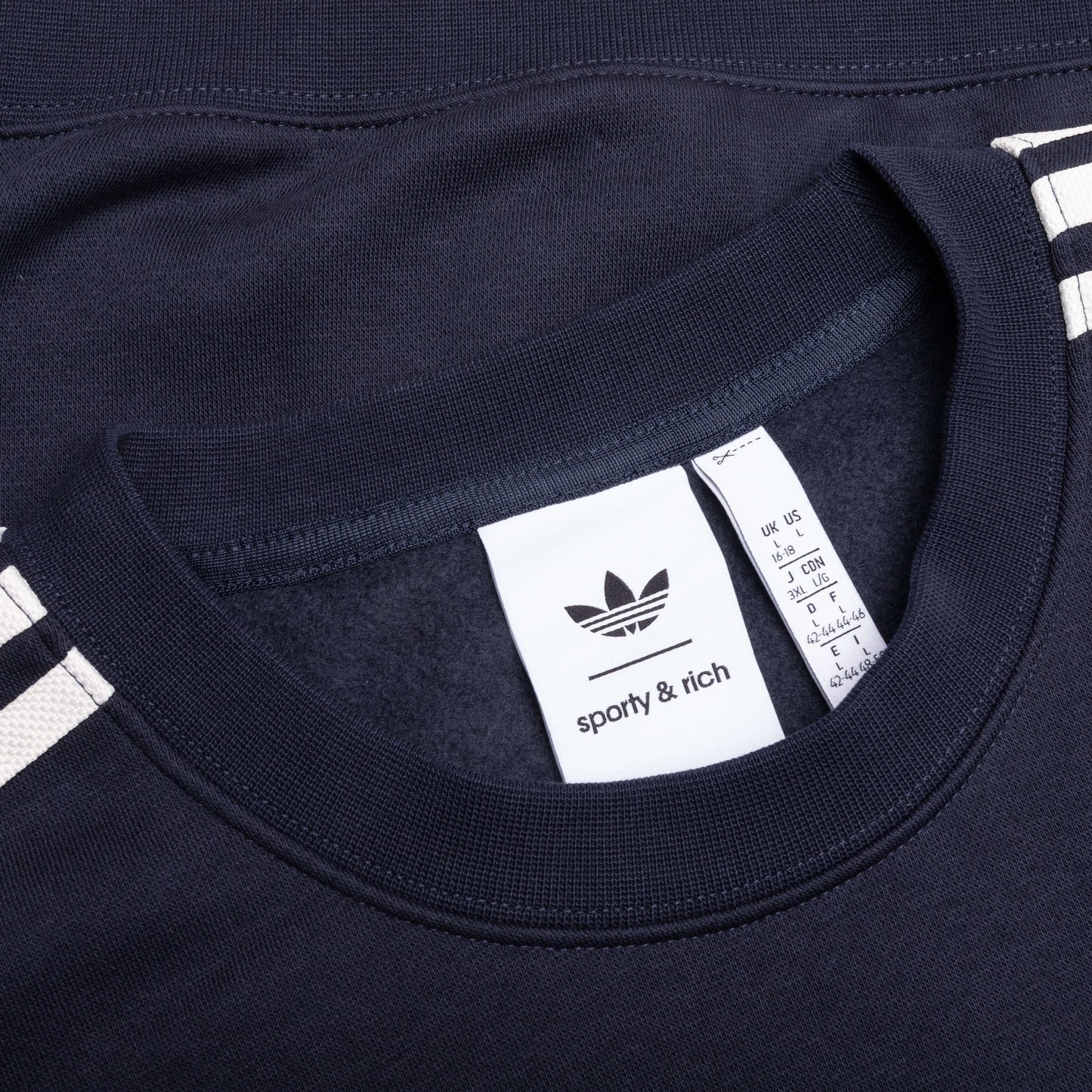 Adidas x Sporty & Rich Sweatshirt - Night Navy