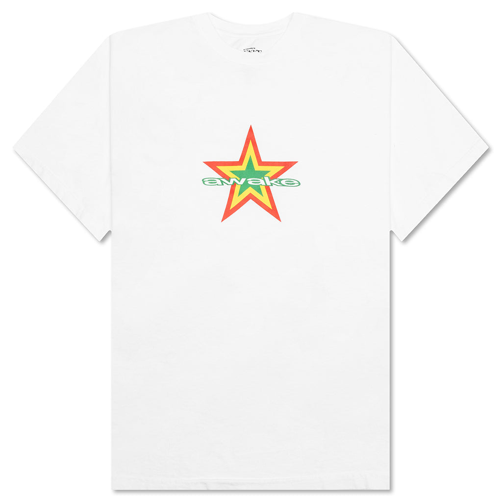 Star Logo Tee - White