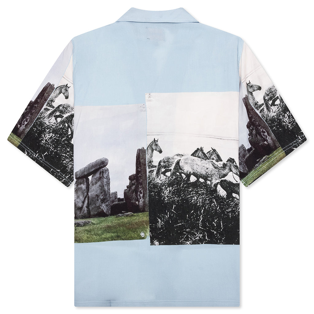 Stone Horse Button Down - Blue