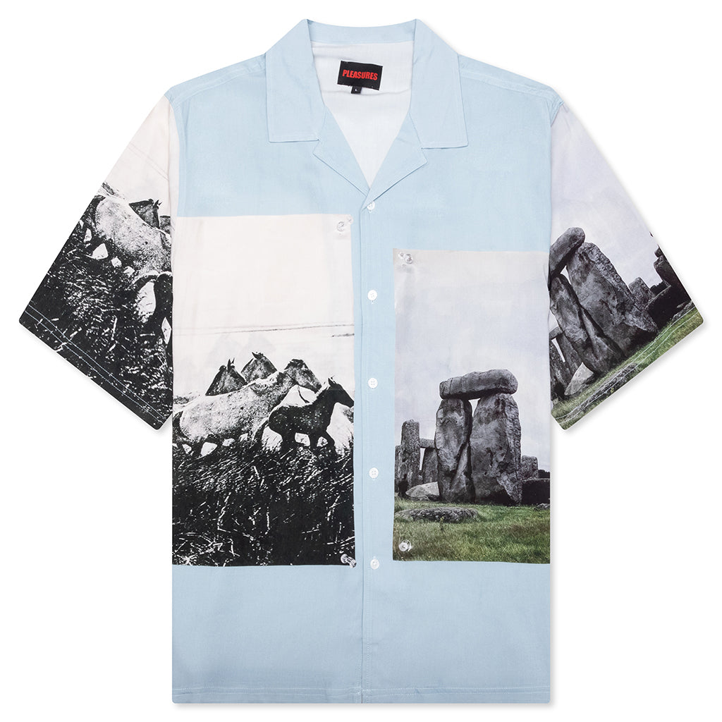 Stone Horse Button Down - Blue