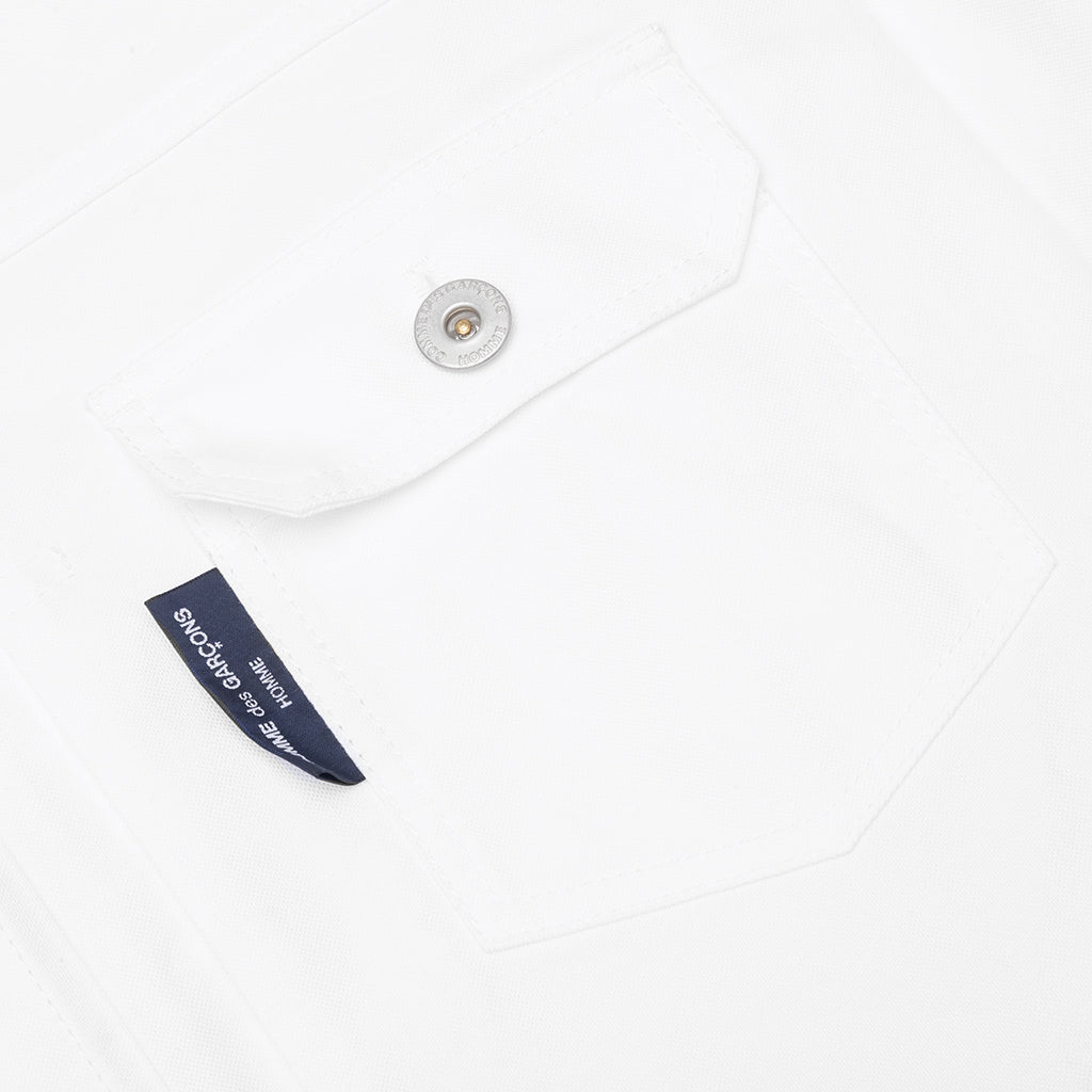 Striped Shirt - White