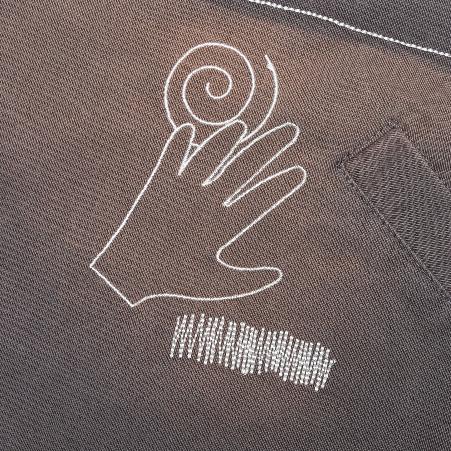 Sunbleached Trucker Jacket - Grey