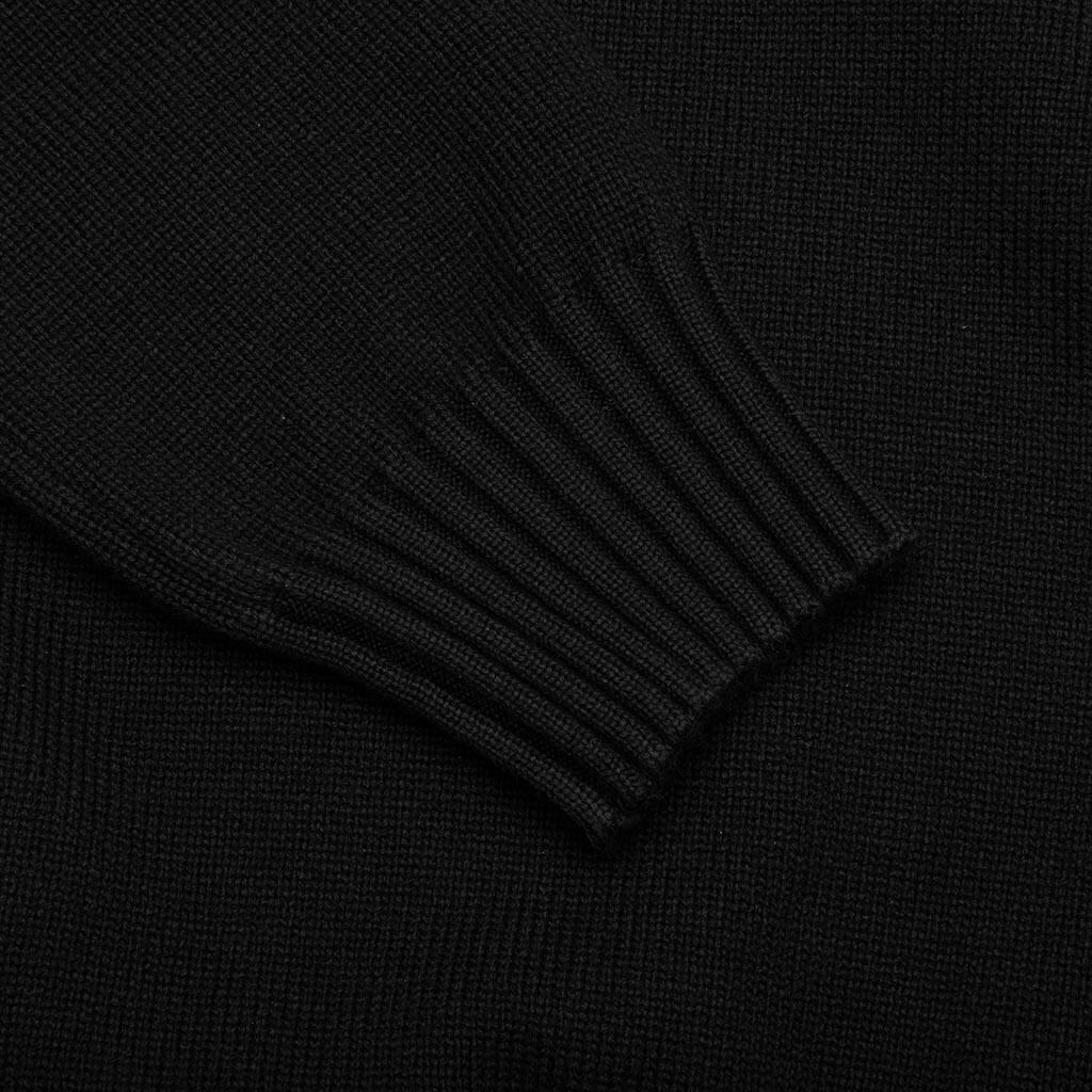 Knitted Sweater - Black