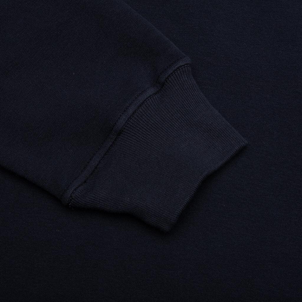 Brushed Sweatshirt - Navy Blue