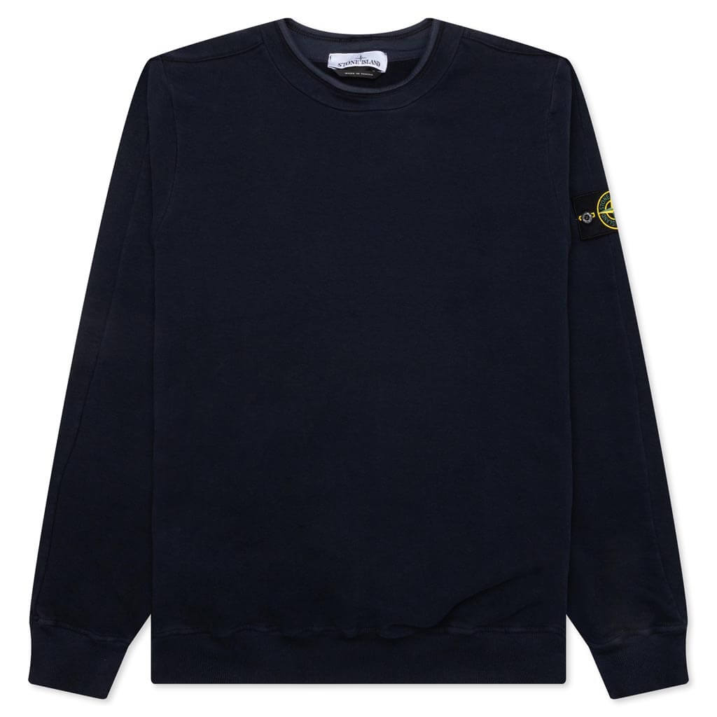 Brushed Sweatshirt - Navy Blue