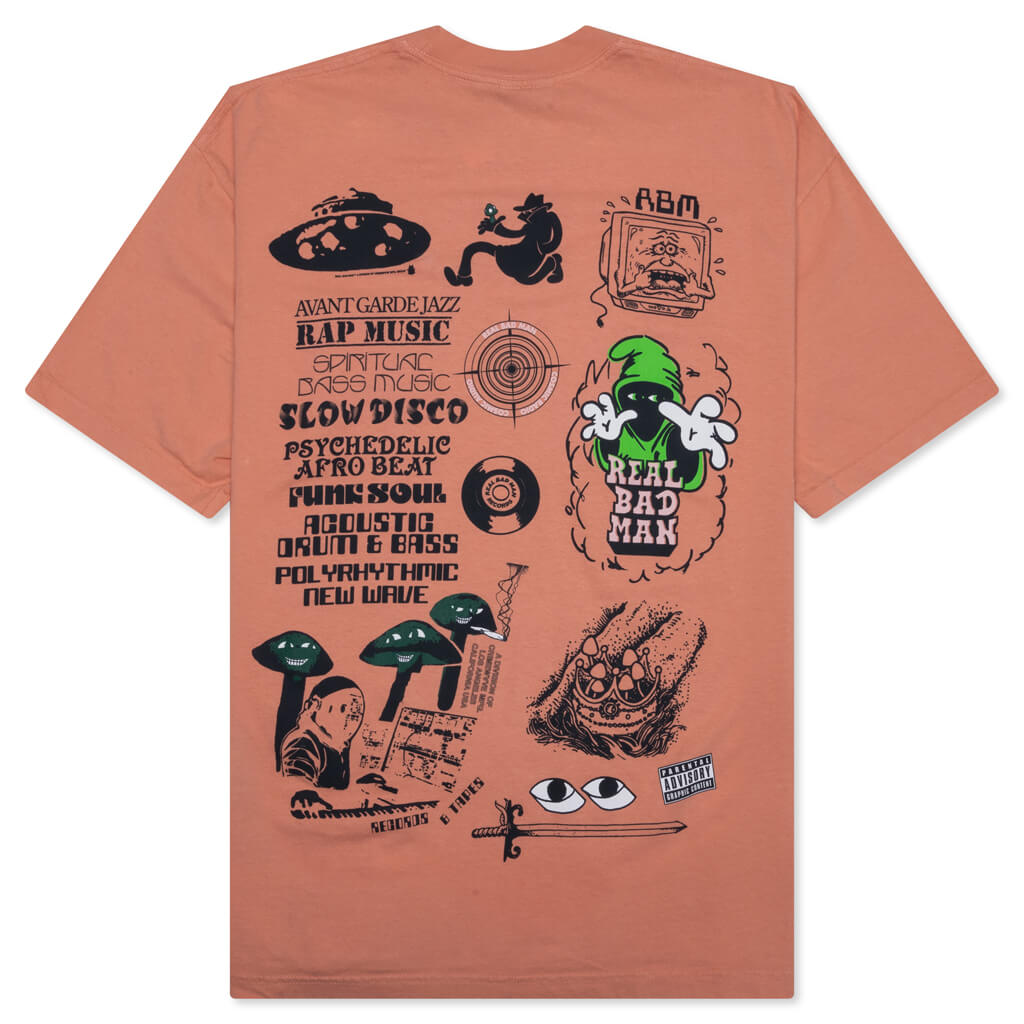 Syncopation S/S Tee - Coral