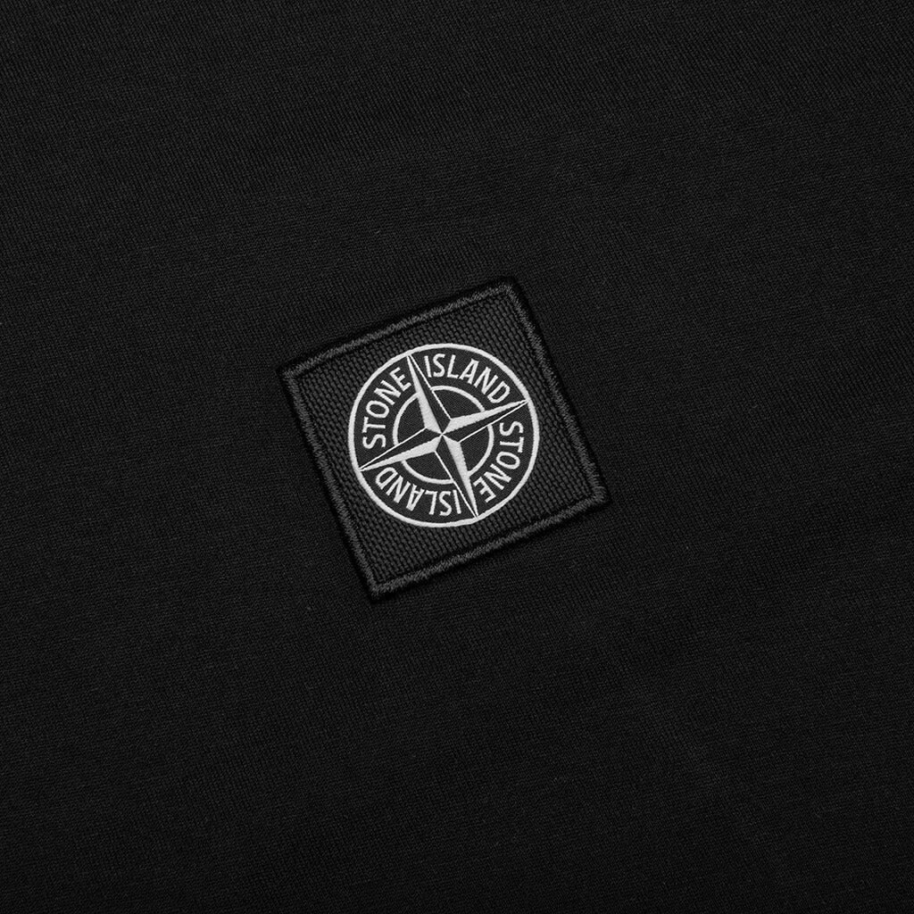 Compass Patch Logo S/S T-Shirt - Black