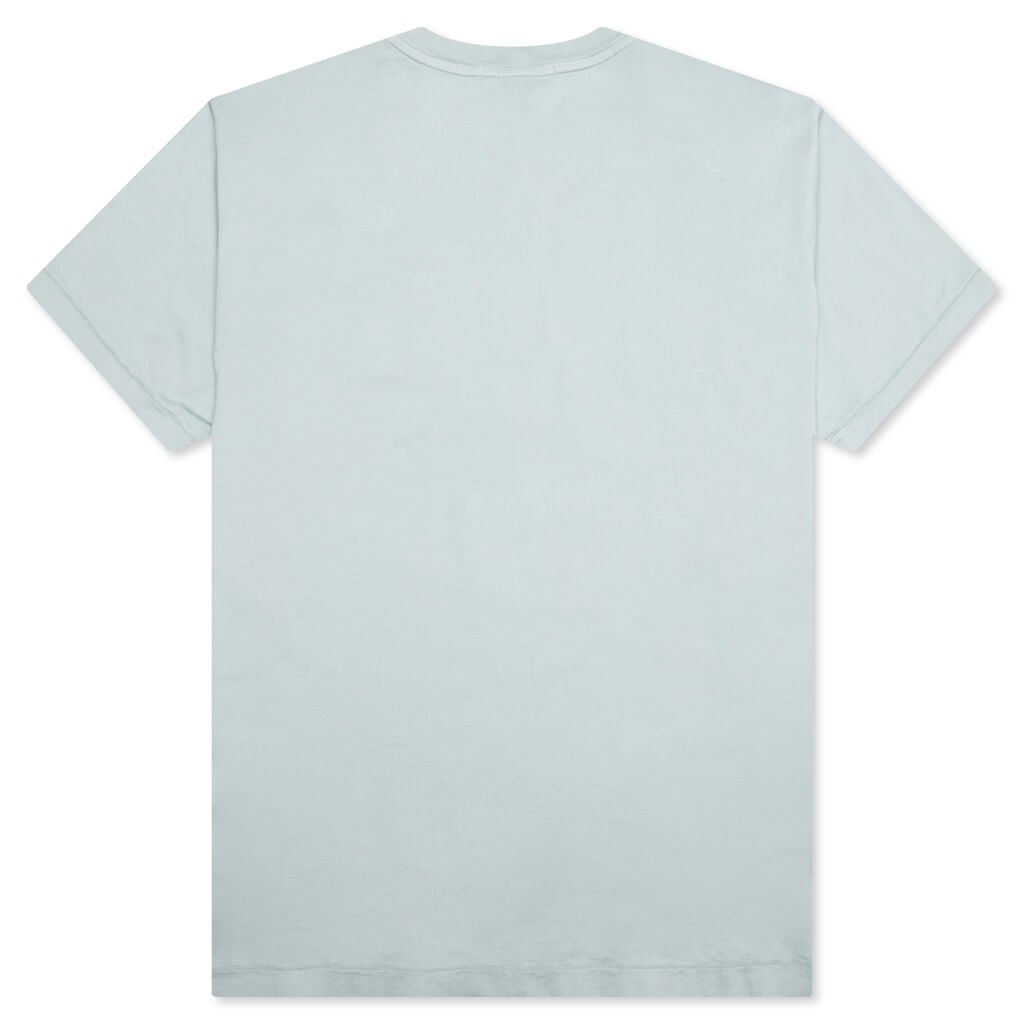 Compass Patch Logo S/S T-Shirt - Sky Blue