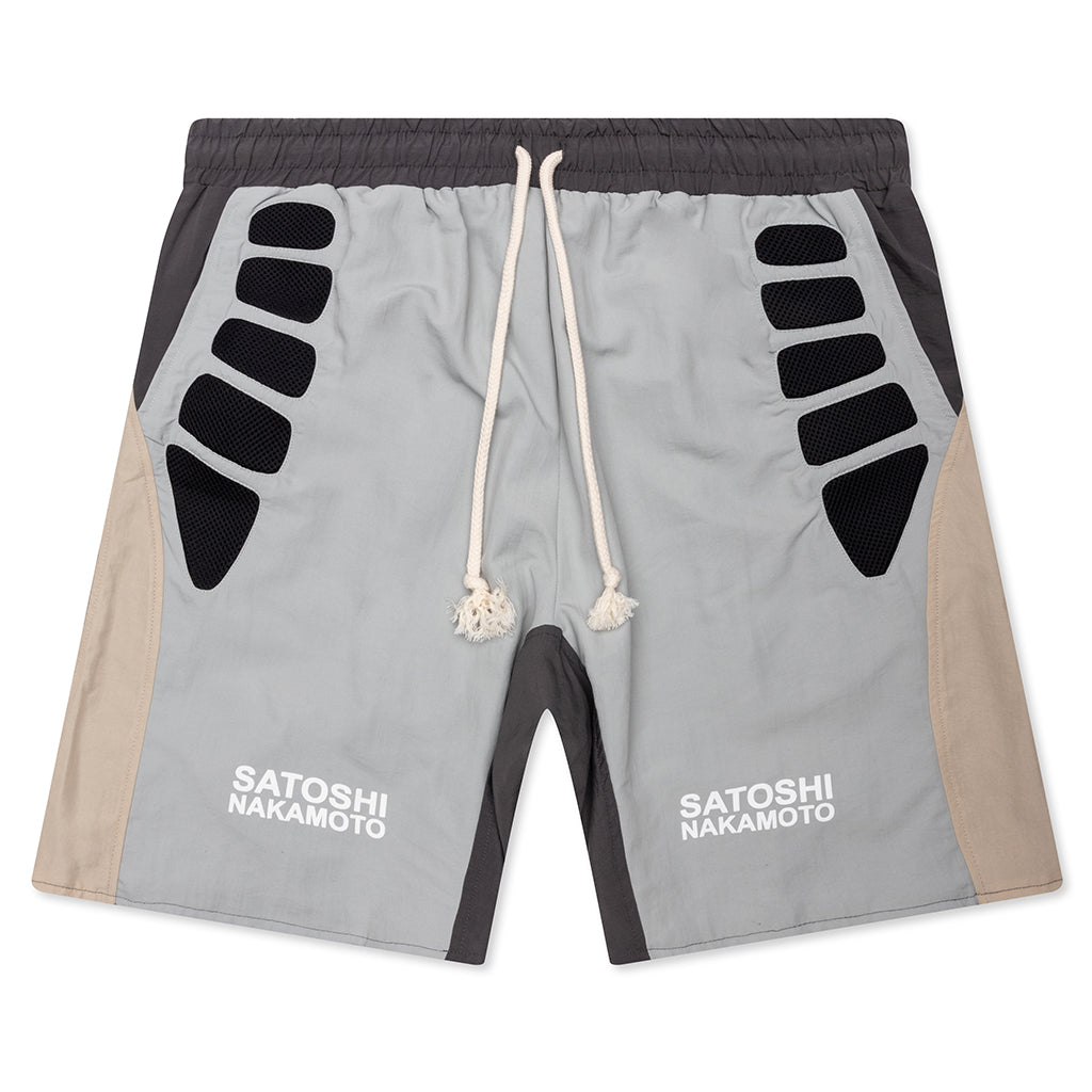 Tech Shorts - Grey/Cream