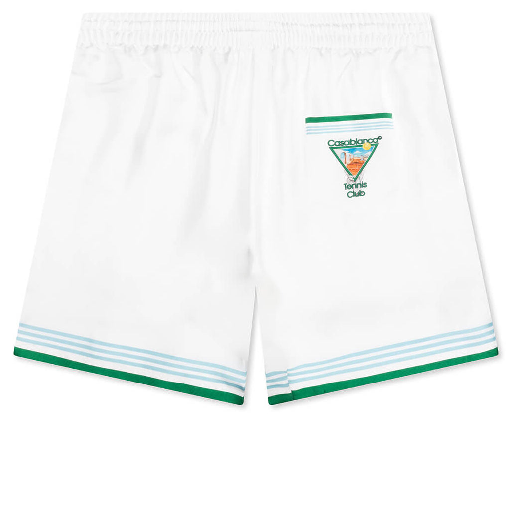 Tennis Icon Drawstring Shorts - Metaphysical