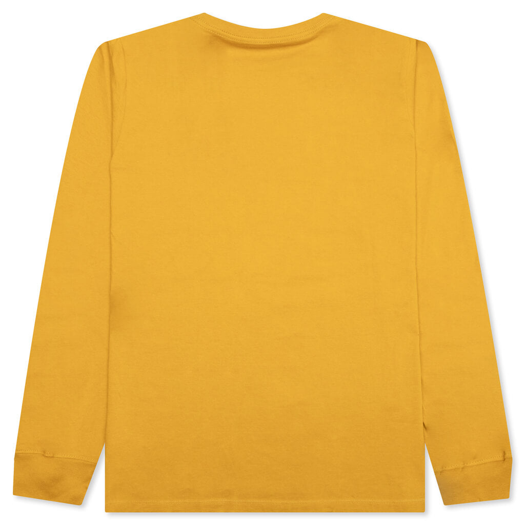 L/S Half Dome - Arrowwood Yellow/TNF White
