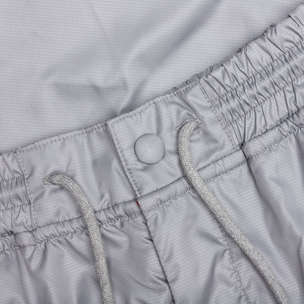 Ripstop RWB Side Stripe Track Pants - Light Grey