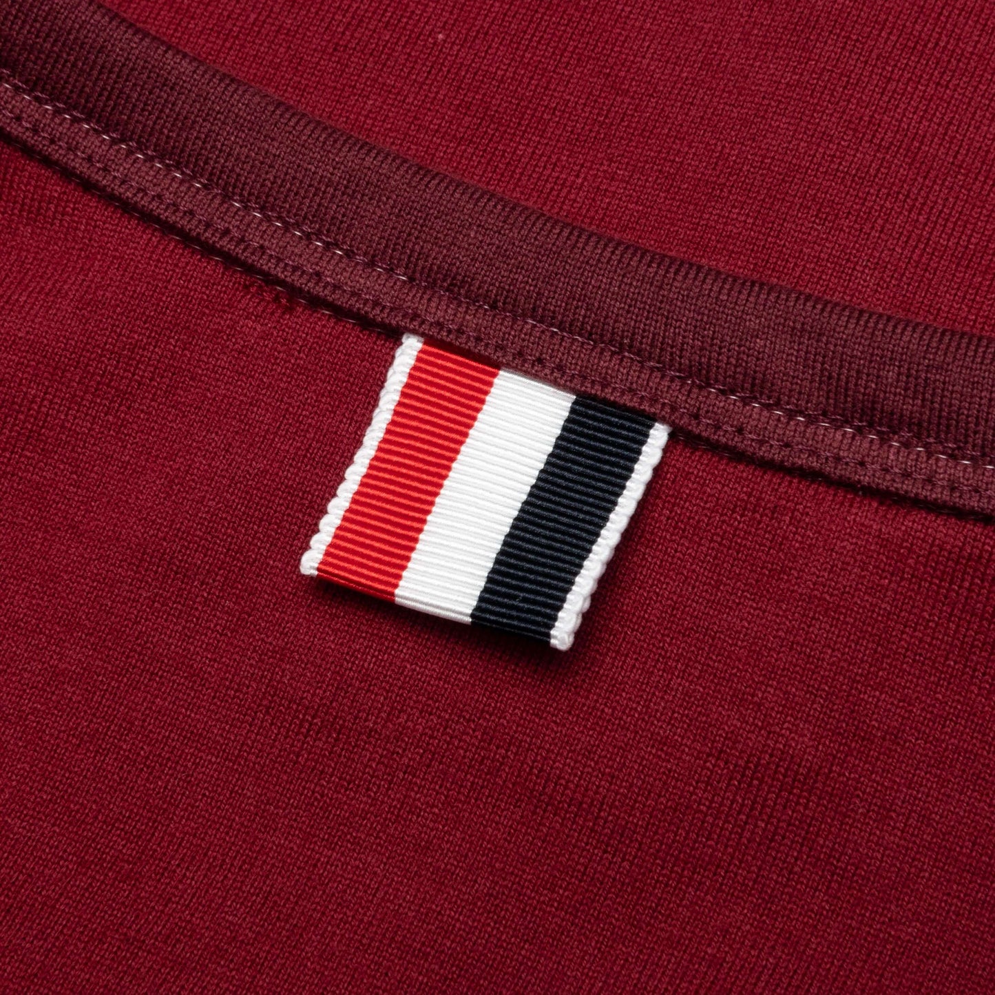 S/S Ringer Tee - Dark Red