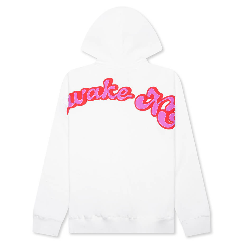Twill Logo Hoodie - Ivory