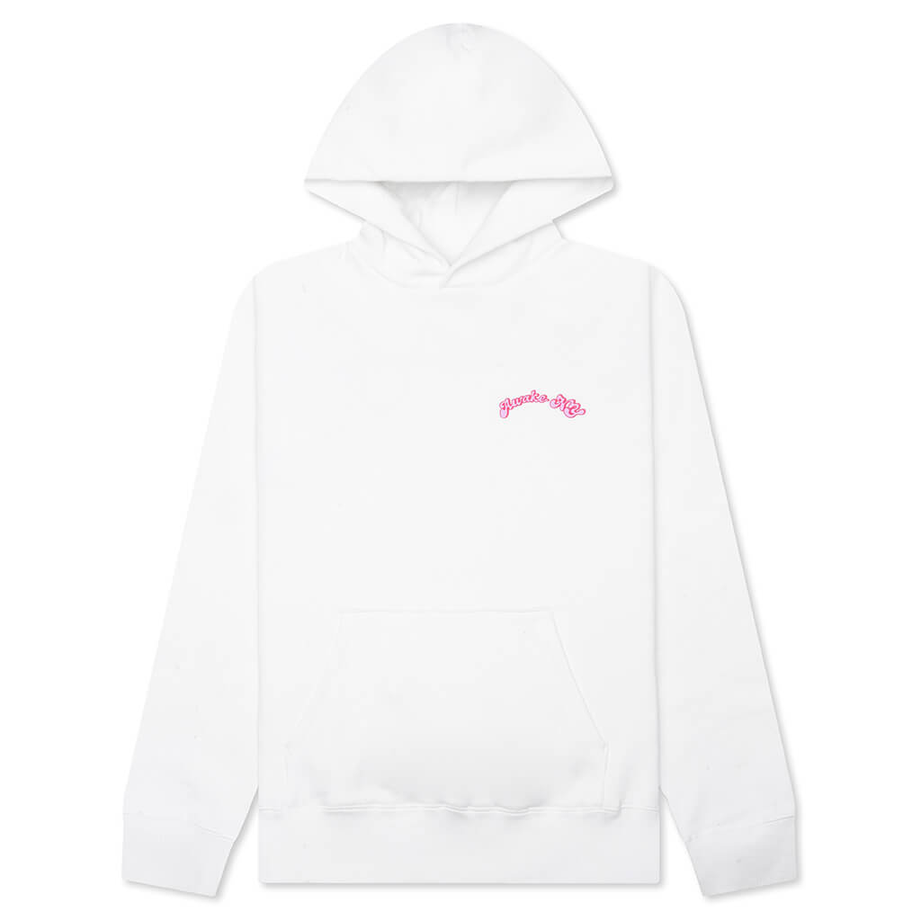 Twill Logo Hoodie - Ivory