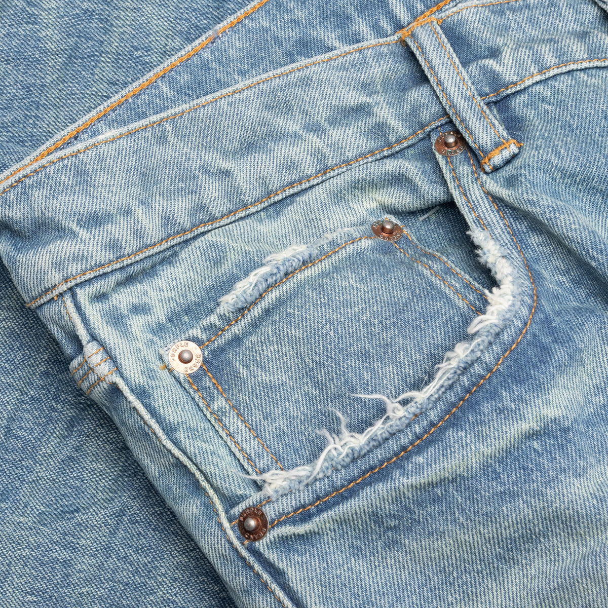 Vintage Knee Blowout - Mid Indigo