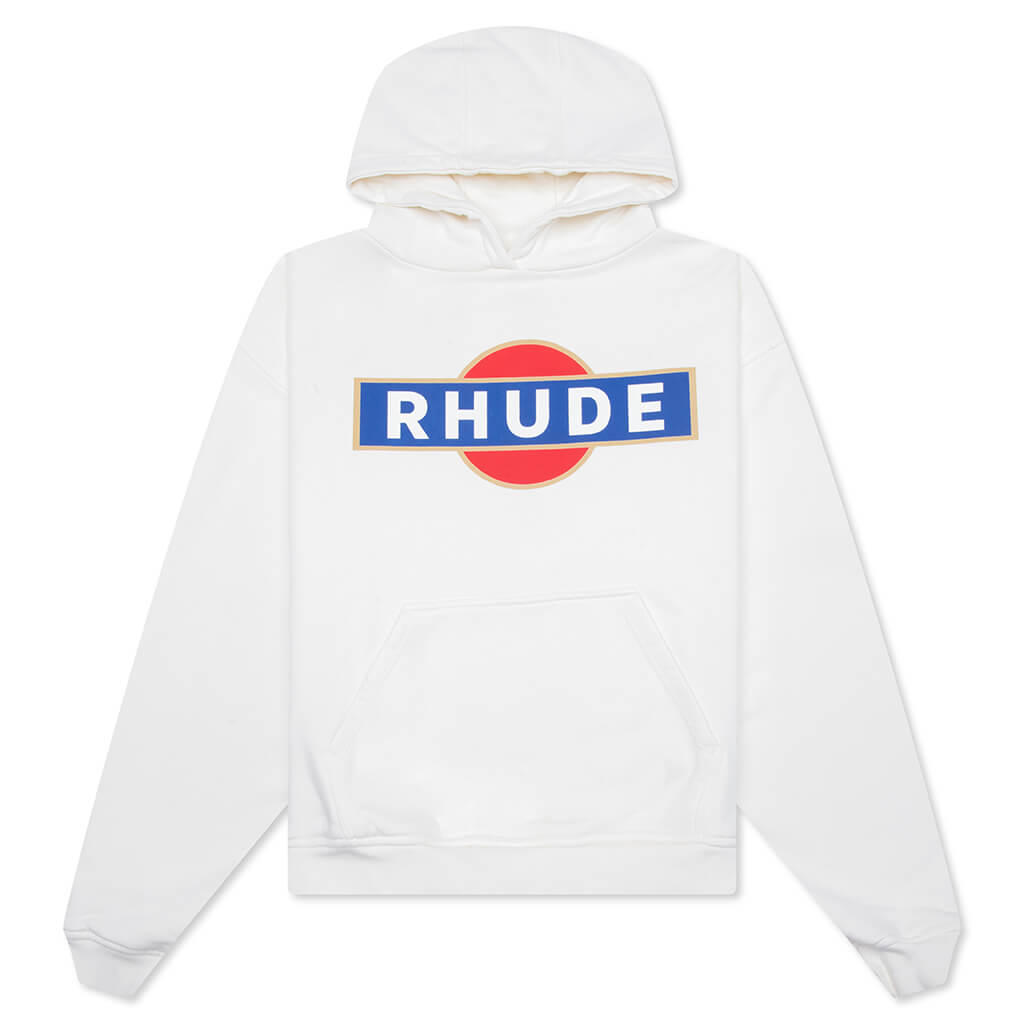 Vintage Racer Hoodie - Vintage White
