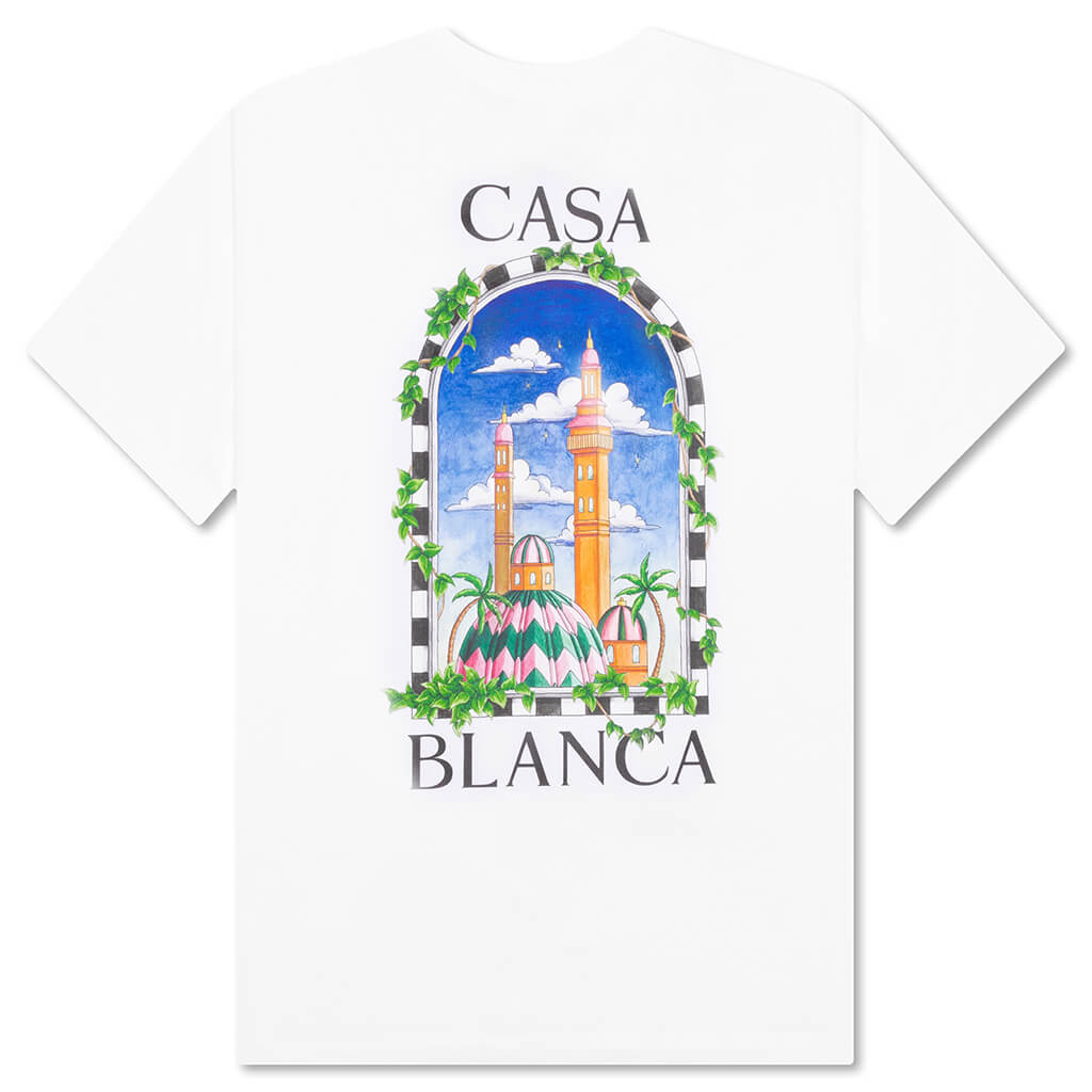 Vue De Damas Jersey - White