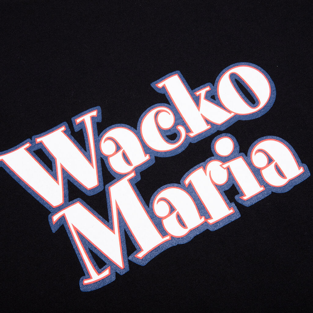 Washed Heavyweight Crewneck Type-2 T-Shirt - Black