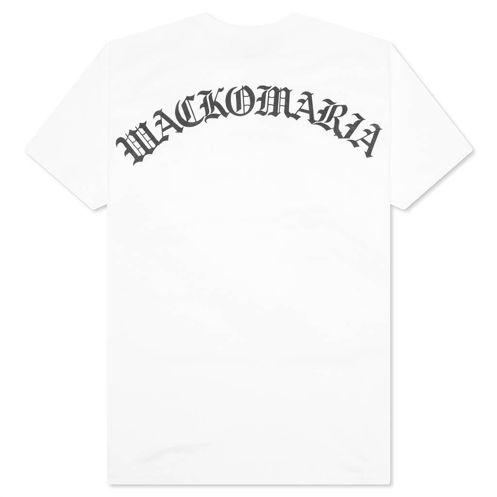 Washed Heavyweight Crewneck T-Shirt Type 2 - White