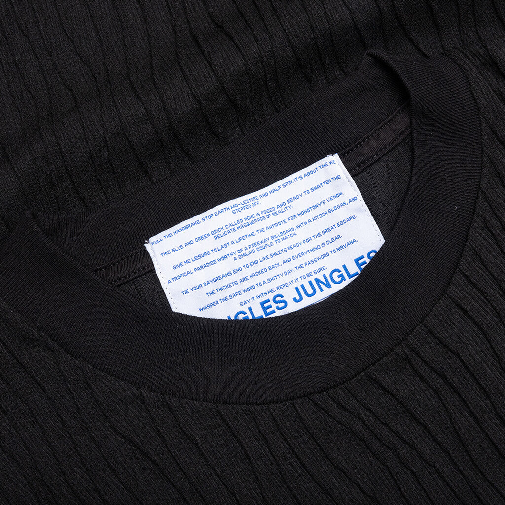 Wavy Tee - Black
