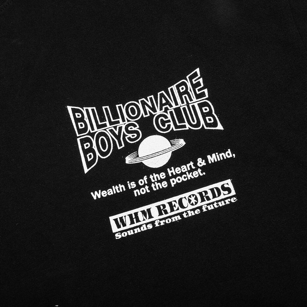 Whim Records S/S Tee - Black