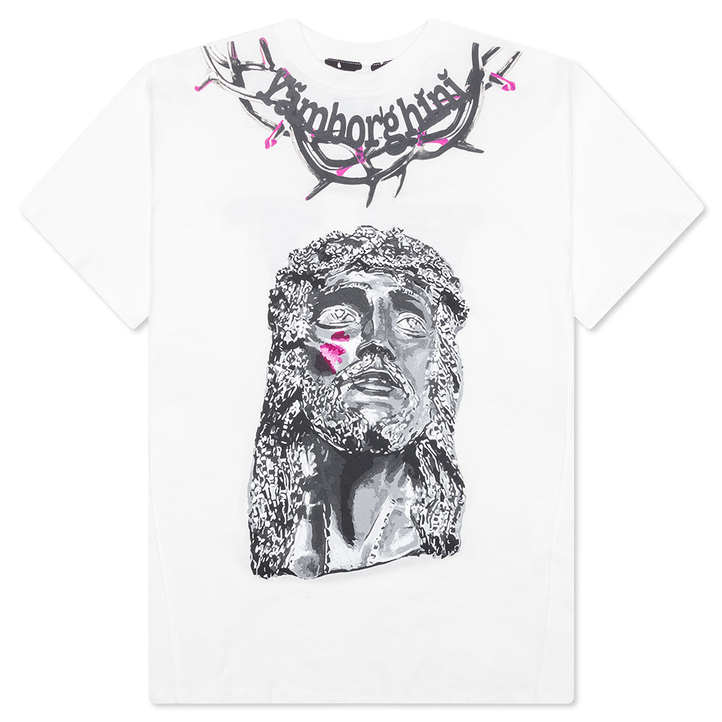 Yams Day Jesus Piece T-Shirt - White