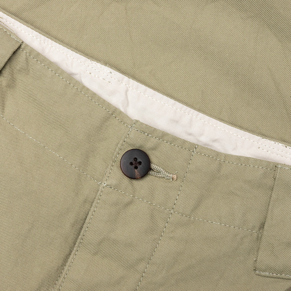 Wide Chino Pants - Light Green