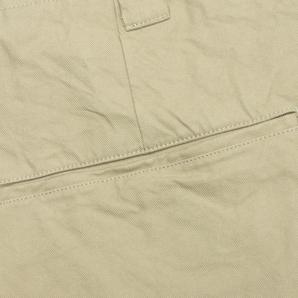 Wide Chino Pants - Light Green