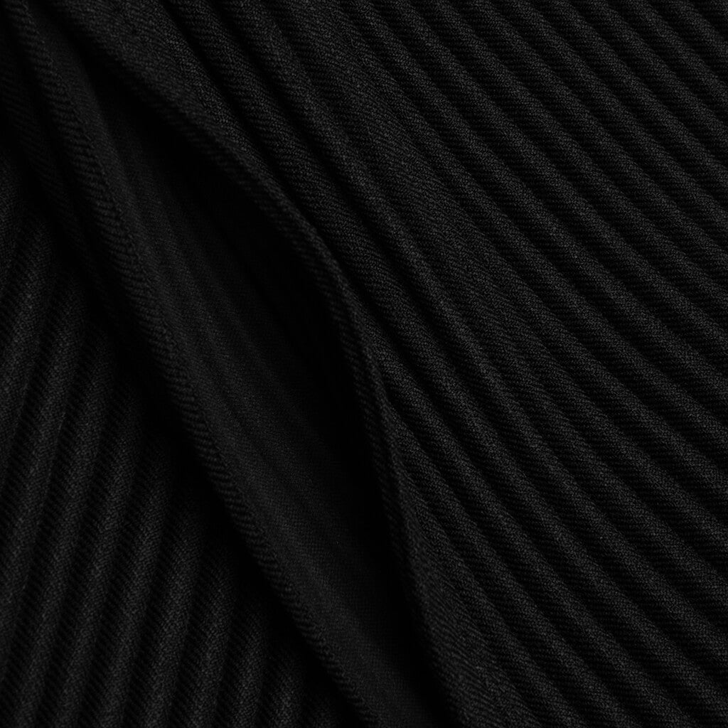 Wool Like Light Pants - Black