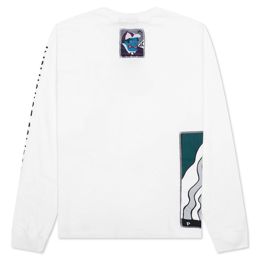 Your Face Long Sleeve T-Shirt - White