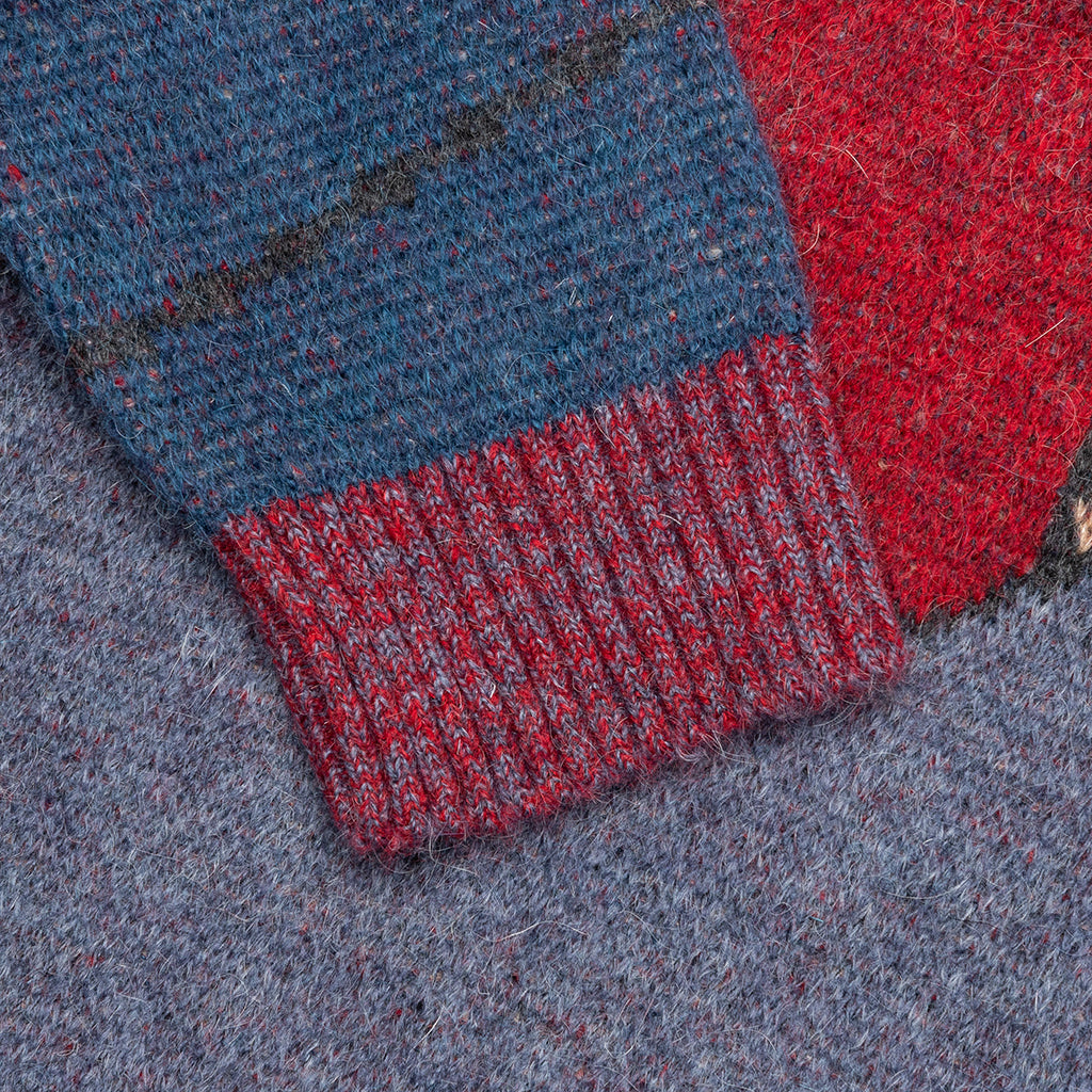 Your Street Knitted Pullover - Blue
