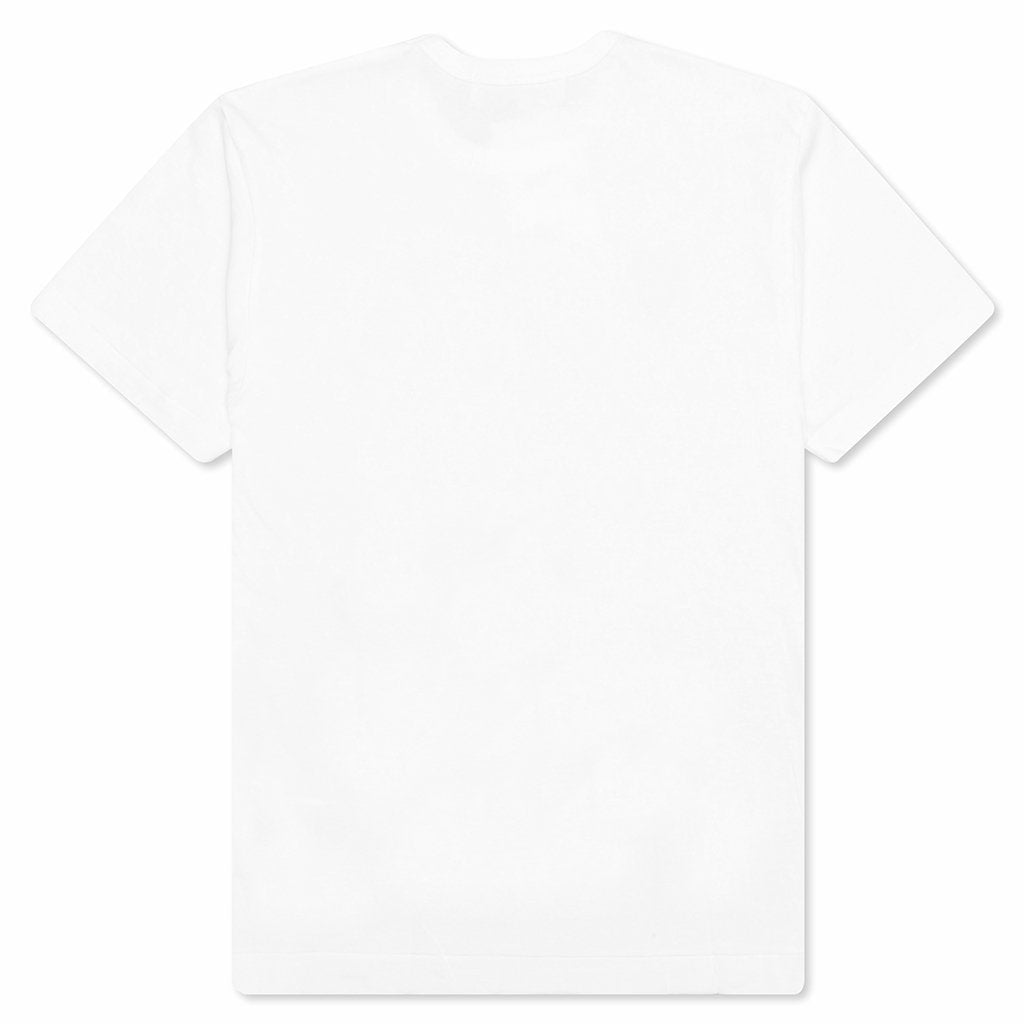 Black Multi Logo S/S T-Shirt - White