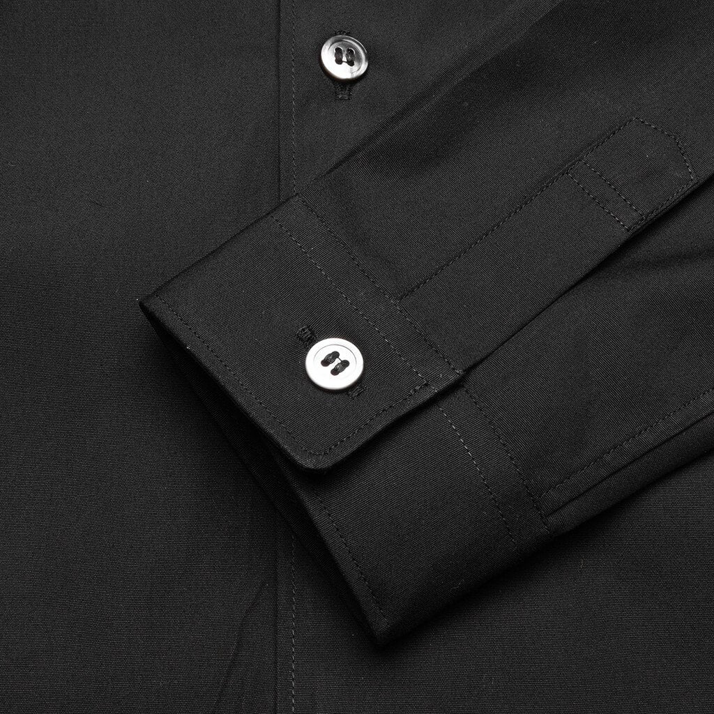 Kid's Button Up Shirt - Black