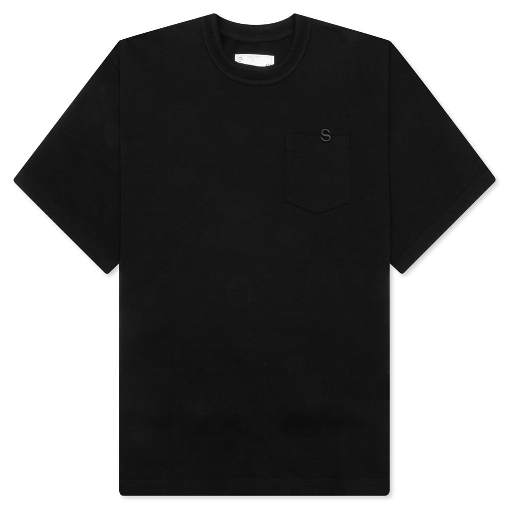 Cotton Jersey T-Shirt - Black