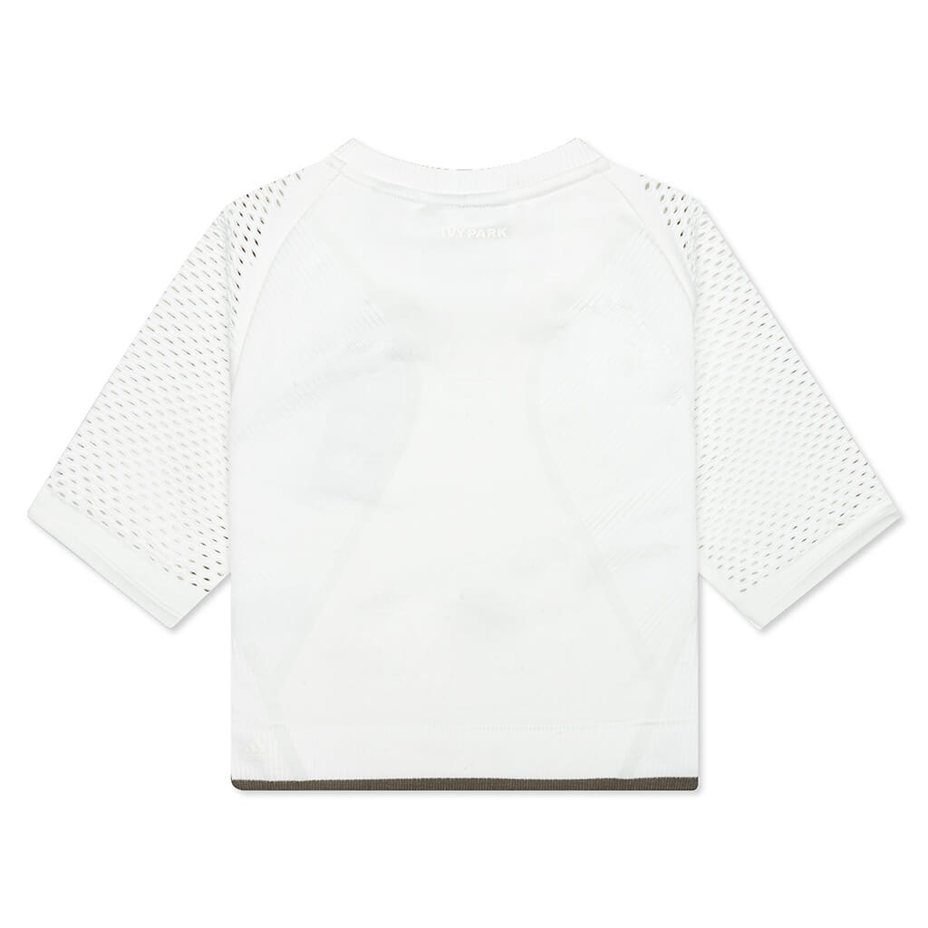 Adidas x IVY PARK Seamless Crop Top - Off White
