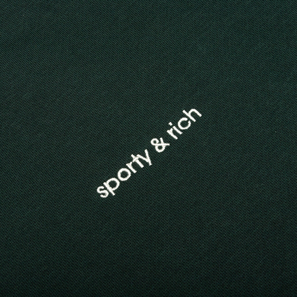Adidas x Sporty & Rich Sweatshirt - Shadow Green