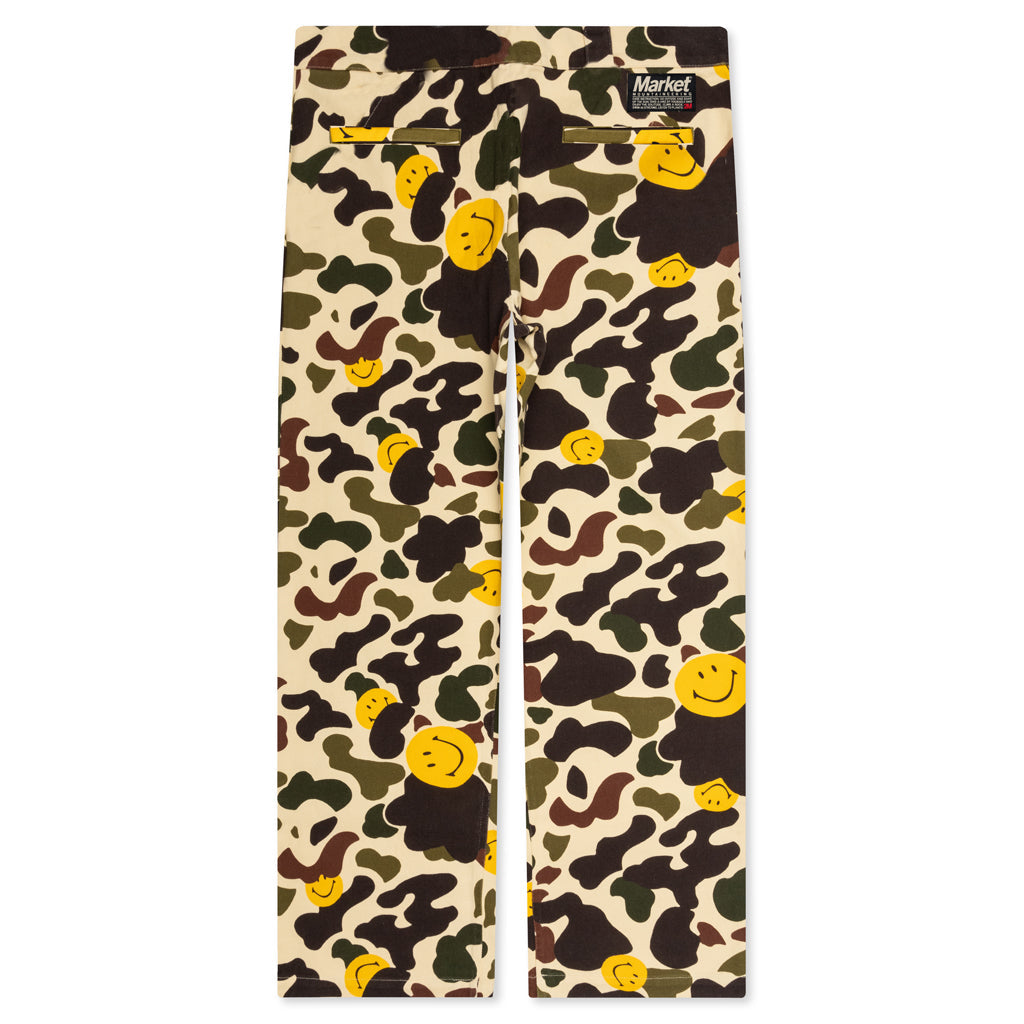 Smiley Camo Pants - Woodland